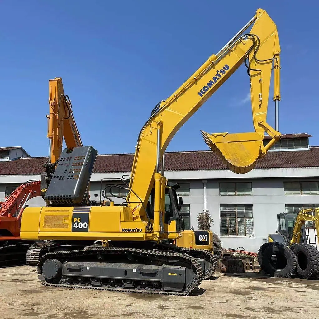 Used Excavator From China in construction site