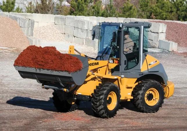 Loader in building construction