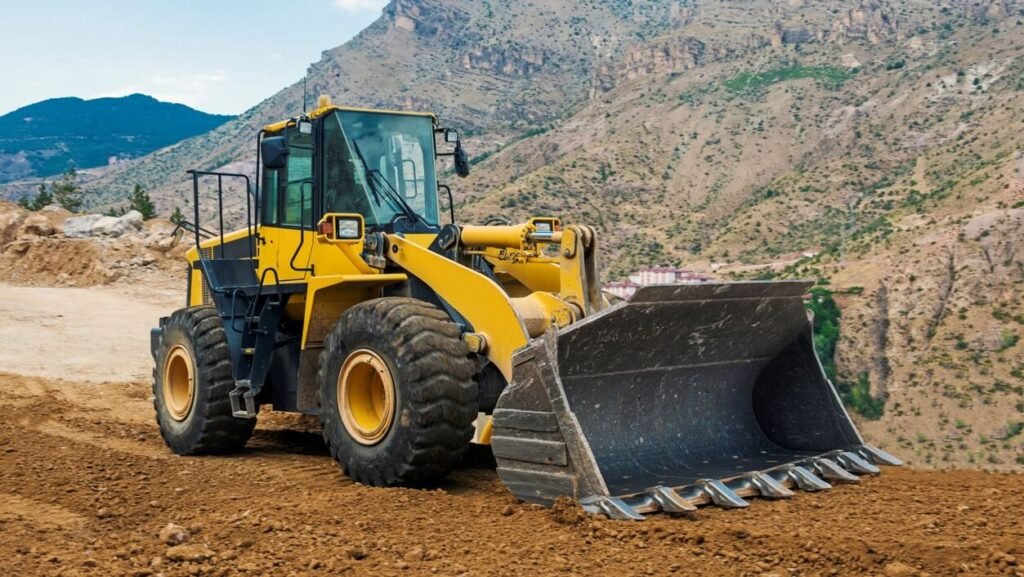 Wheeled Loaders clearing land