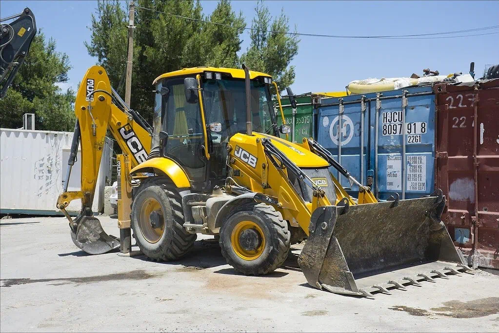 JCB Loader on site