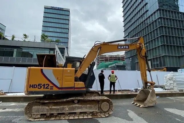 KATO excavator