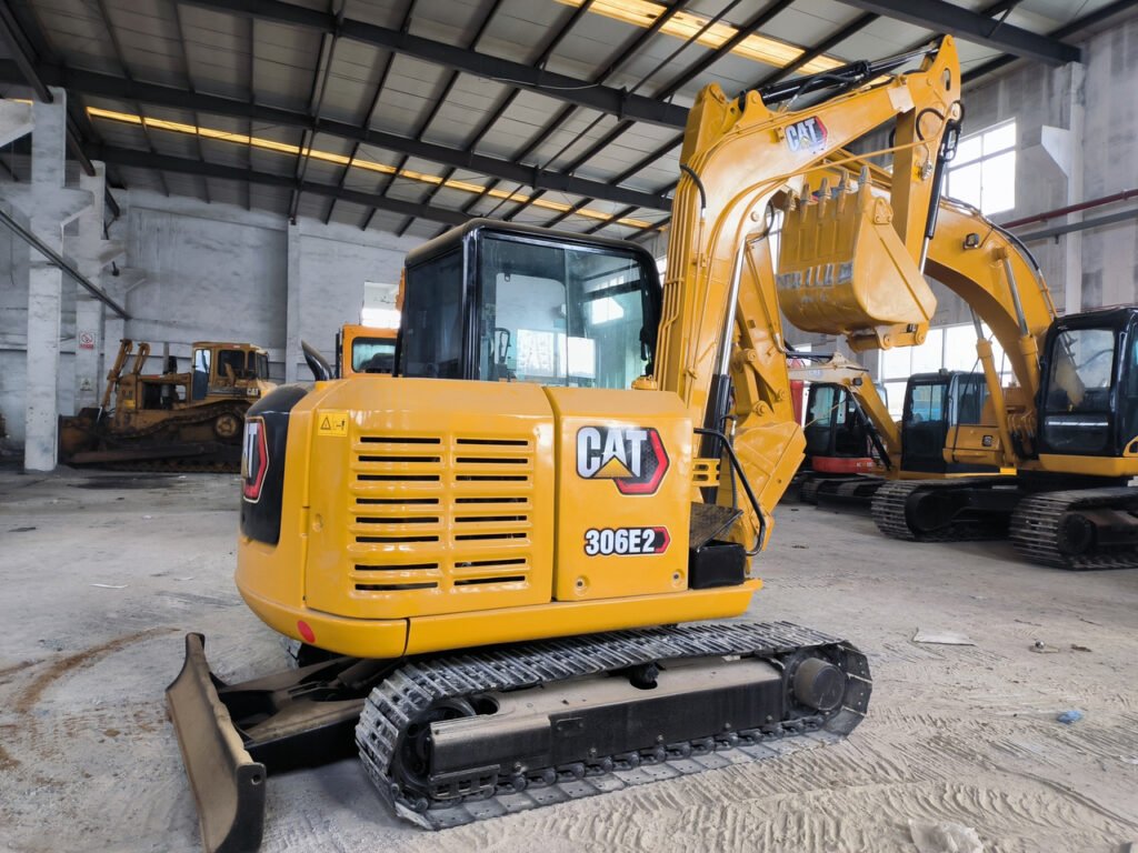 90% excavadora usada nueva Cat 306E a la venta con alta calidad