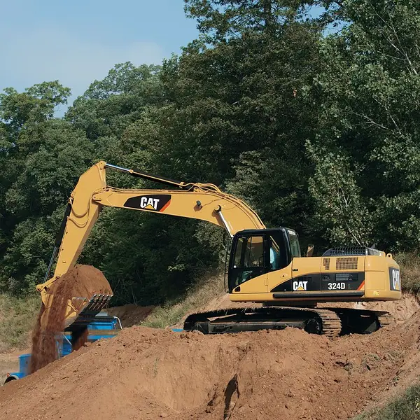 90％ New Used Excavator Cat324D For Sale in Stock