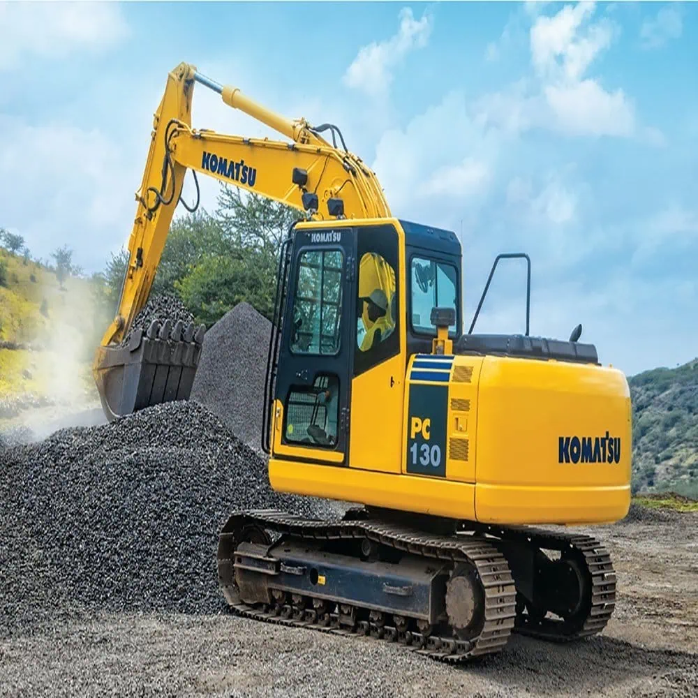 Used Excavator Komatsu PC130 For Sale Original Japan Small Excavators