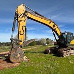 Excavatrice Sany335c d'occasion à vendre 34 tonnes en stock