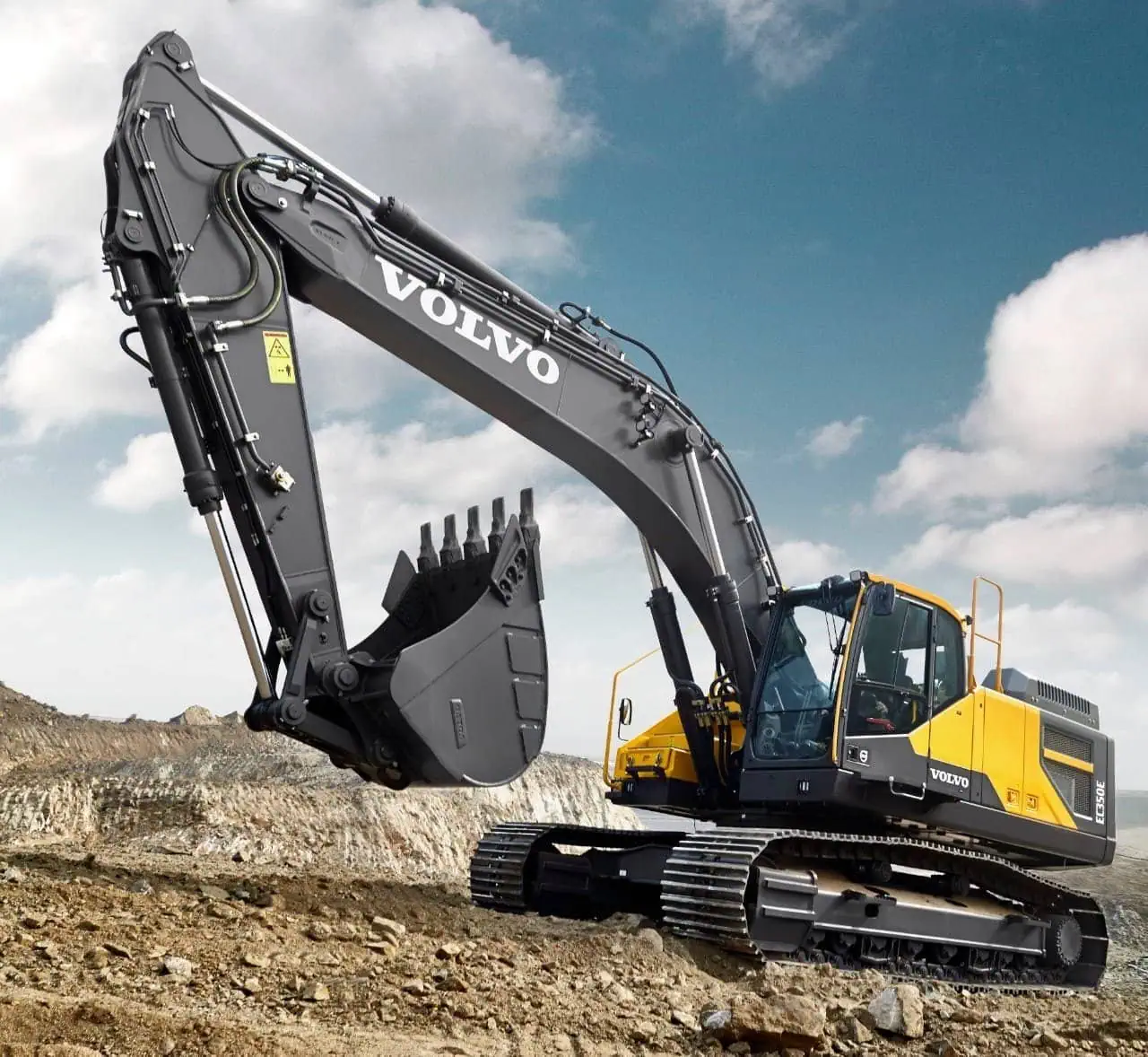 Excavador usado Volvo EC80D para la maquinaria de construcción de la venta