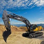 Excavatrice Volvo EC480 utilisée Prix bas n bon état