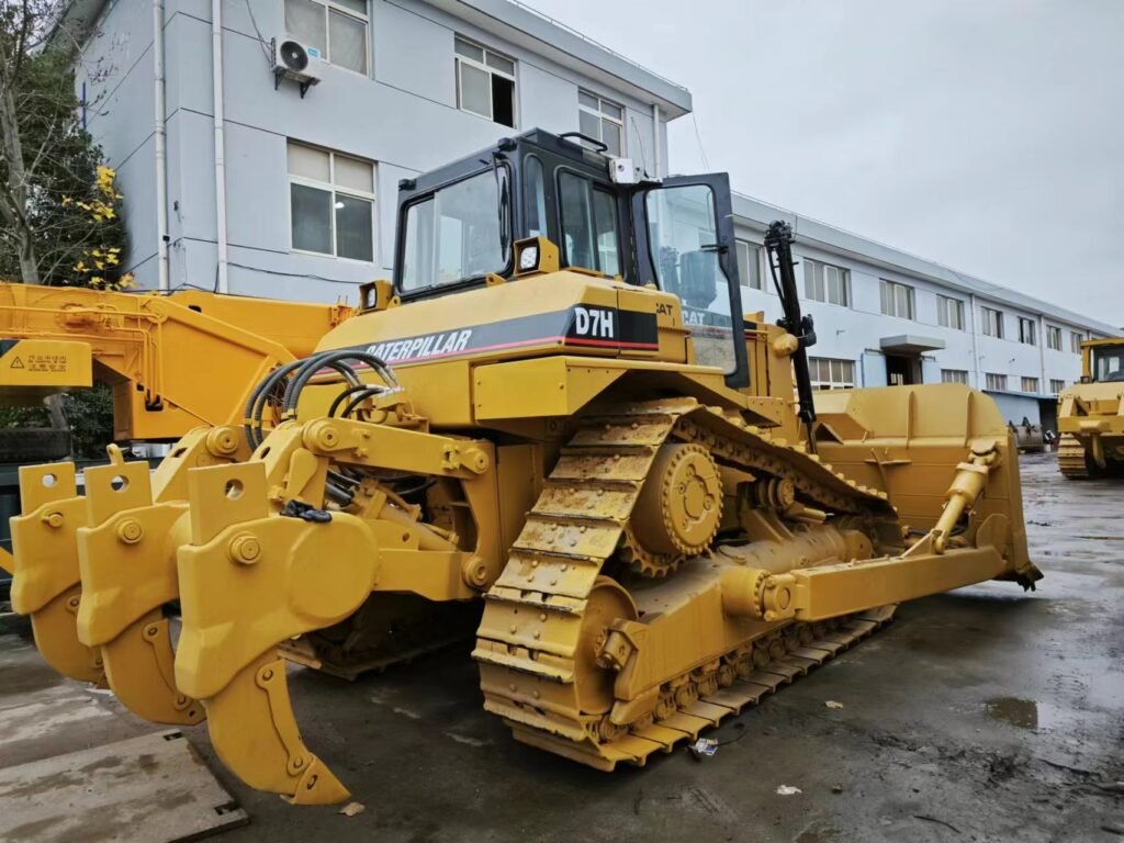 Bulldozer usado CatD7H a la venta Original japonés de alta calidad