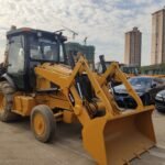 Backhoe d'occasion CAT416E à vendre en bon état et en stock
