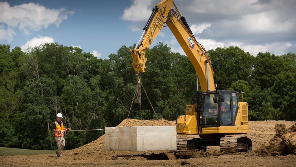 excavator lift