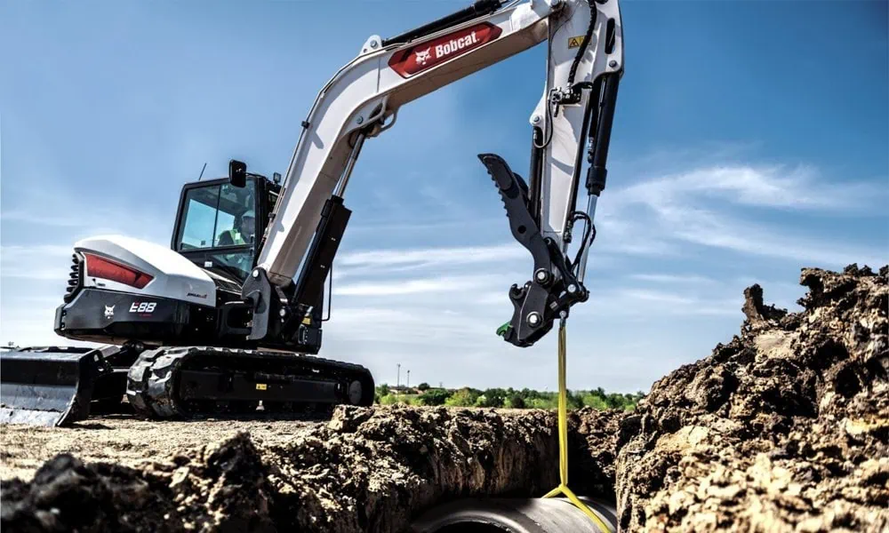 Bobcat mini excavator sizes