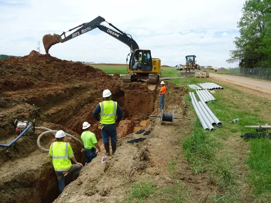 Benching Excavation