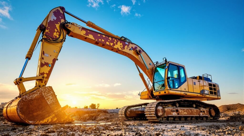 Excavator Rust