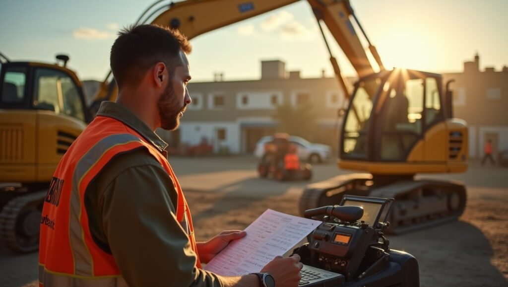 excavator licence requirements