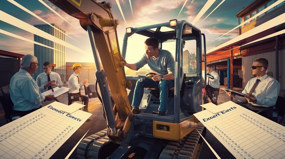 excavator licence requirements