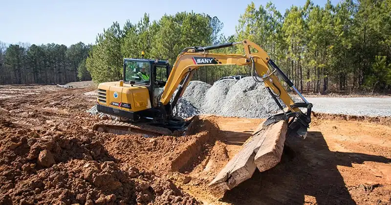 excavator uses