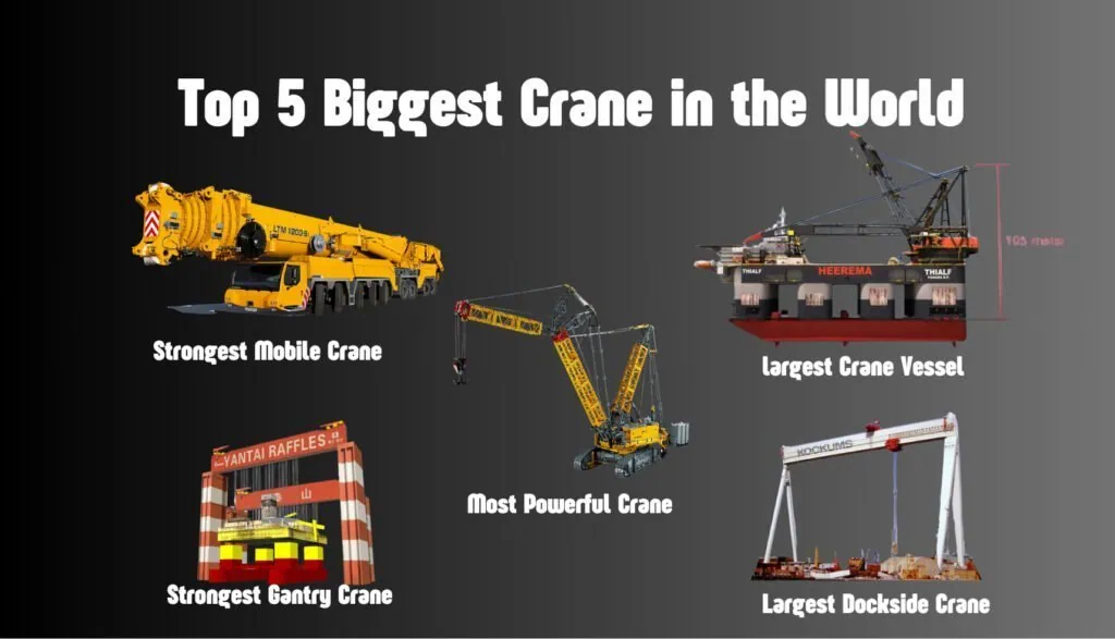 top 5 biggest crane crane