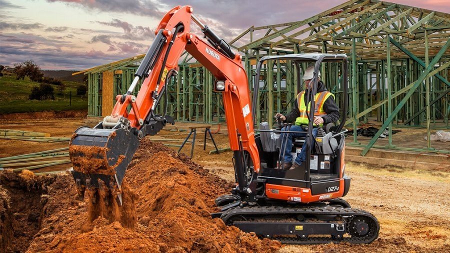 Kubota excavator models