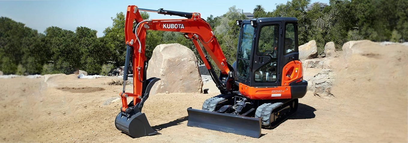 Kubota excavator models