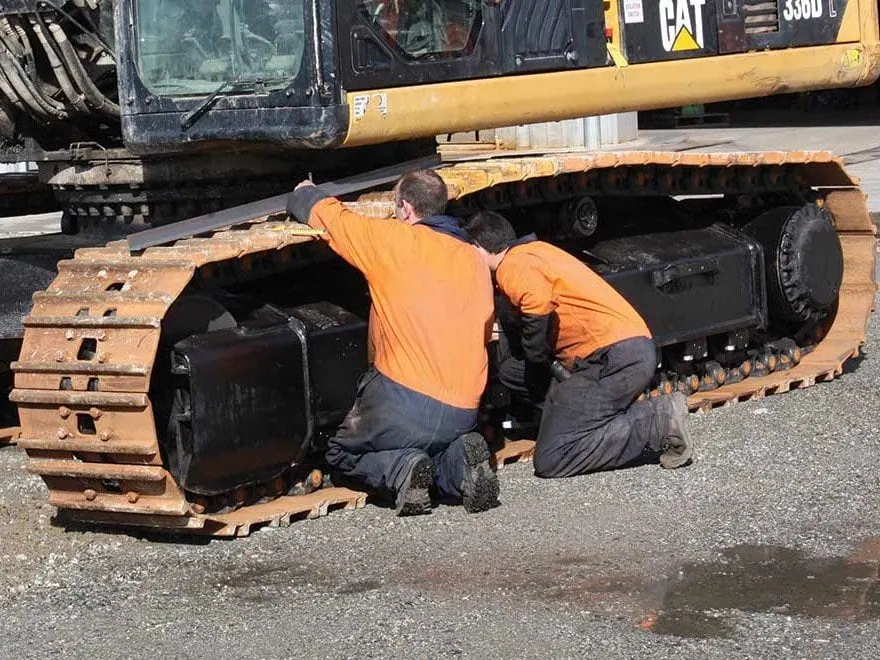 Piezas de tren de rodaje de excavadores