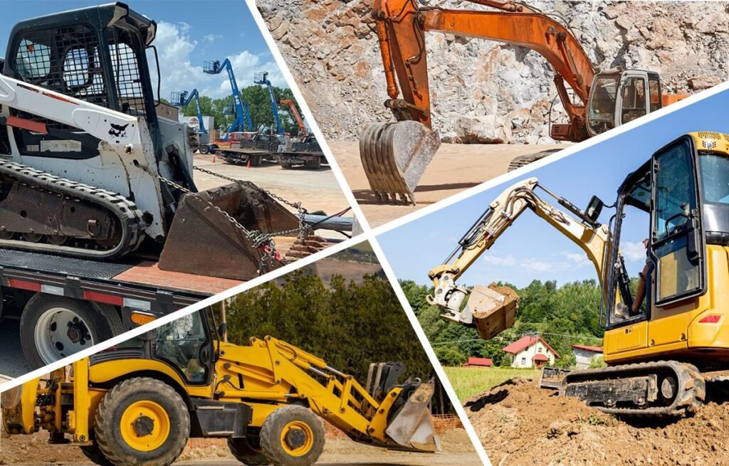 types of excavator