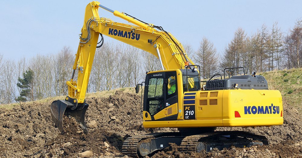 Komatsu الحفريات PC200