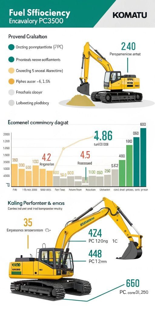 Komatsu الحفريات PC200