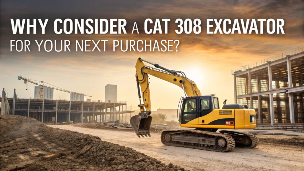 Экскаватор Cat 308