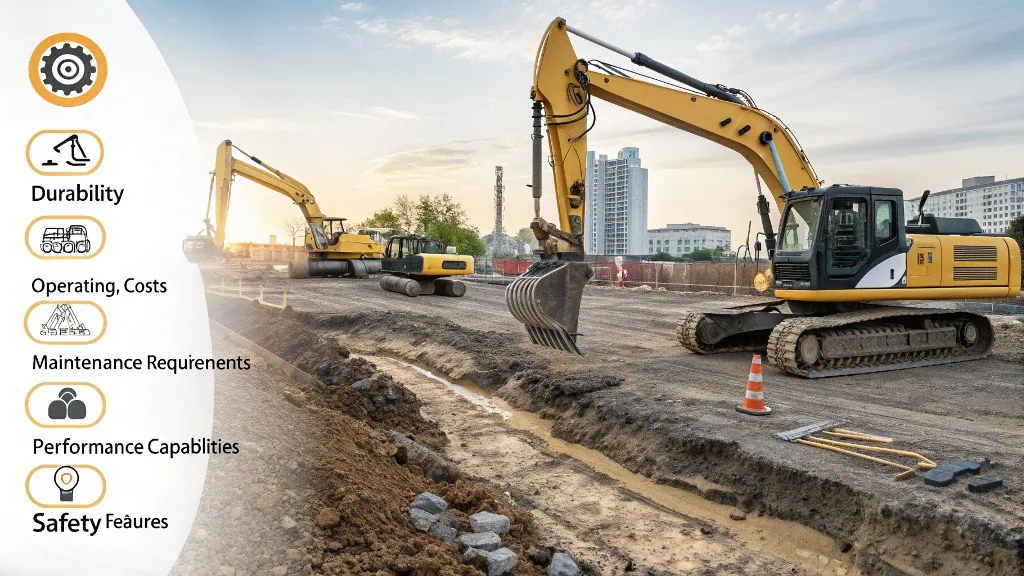 construction excavators