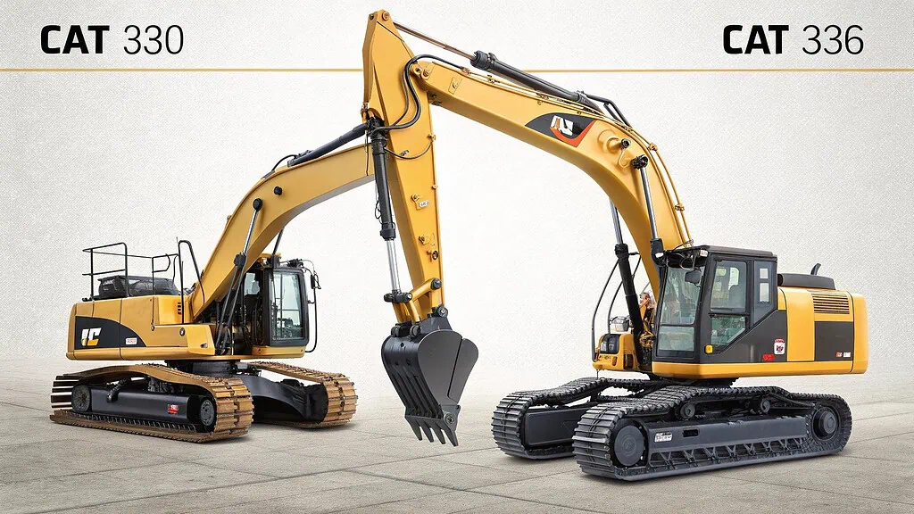 CAT 330 VS 336
