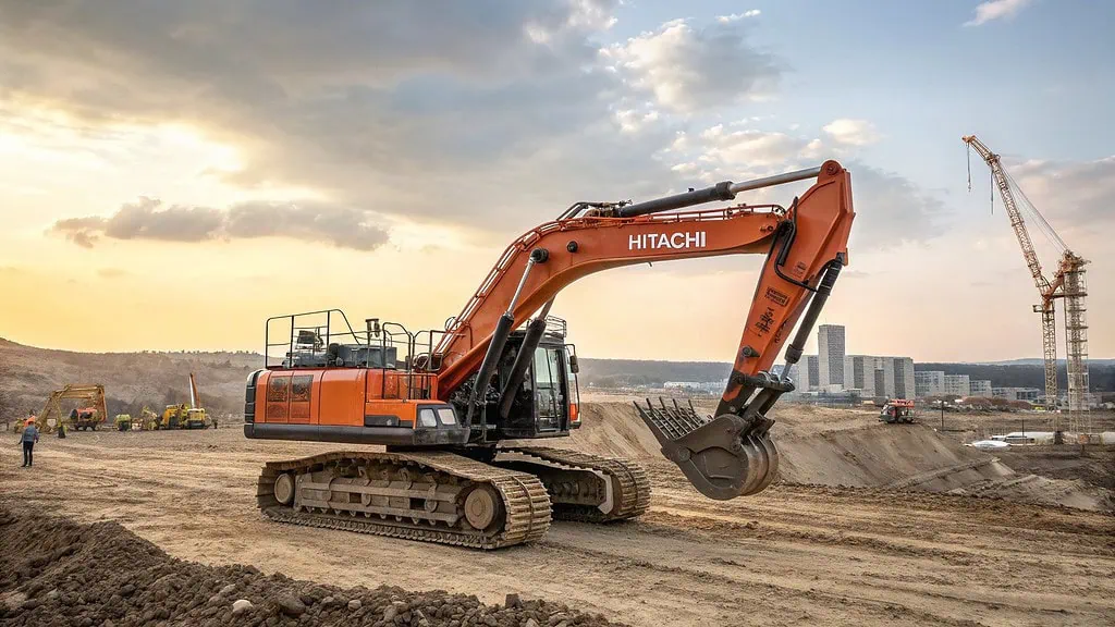 biggest Hitachi excavator