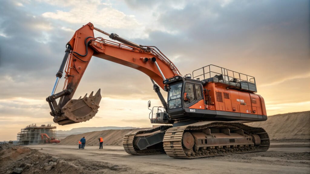 biggest Hitachi excavator