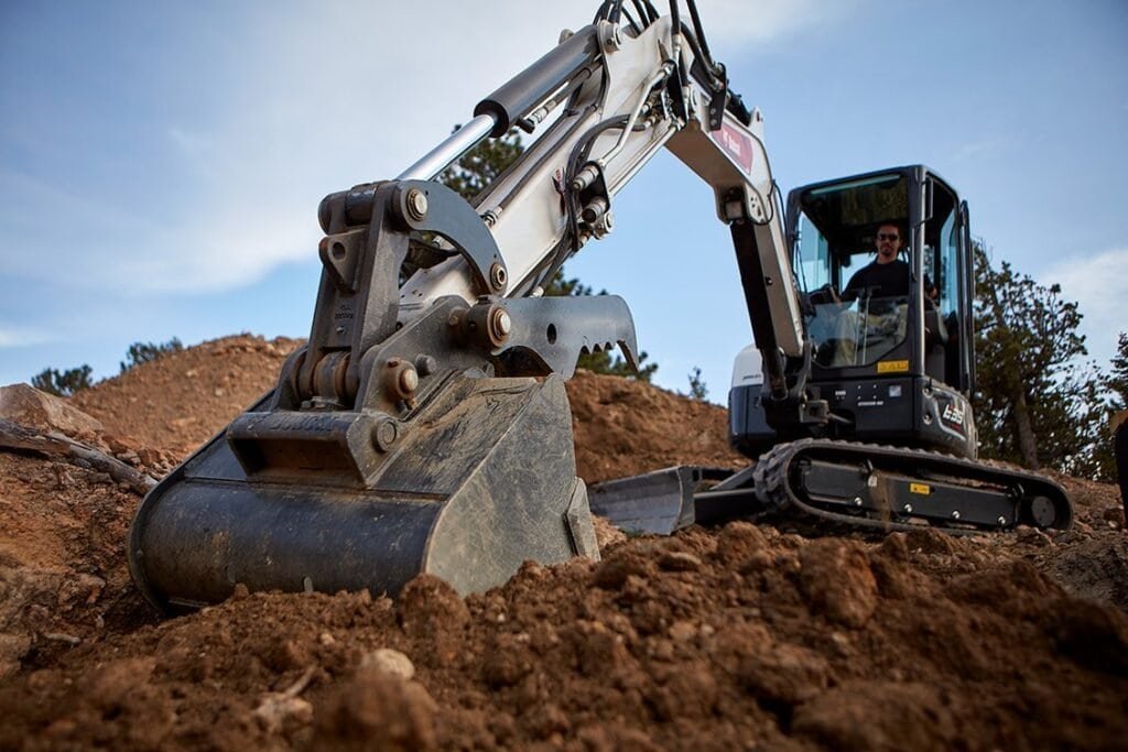 Escavagadora de Bobcat para venda