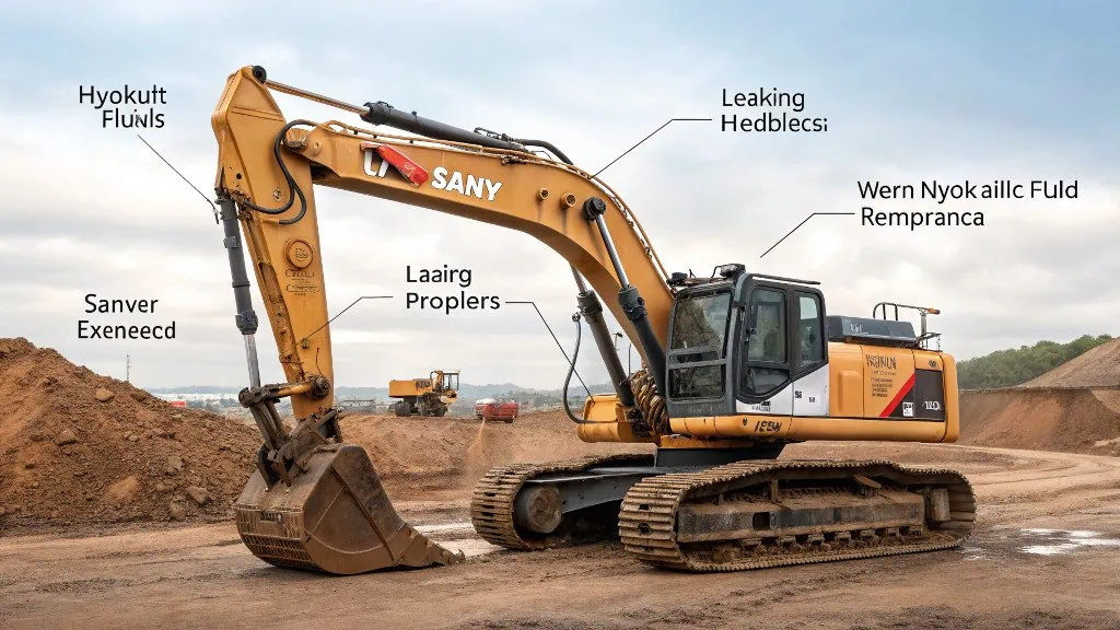 SANY Excavator Problems