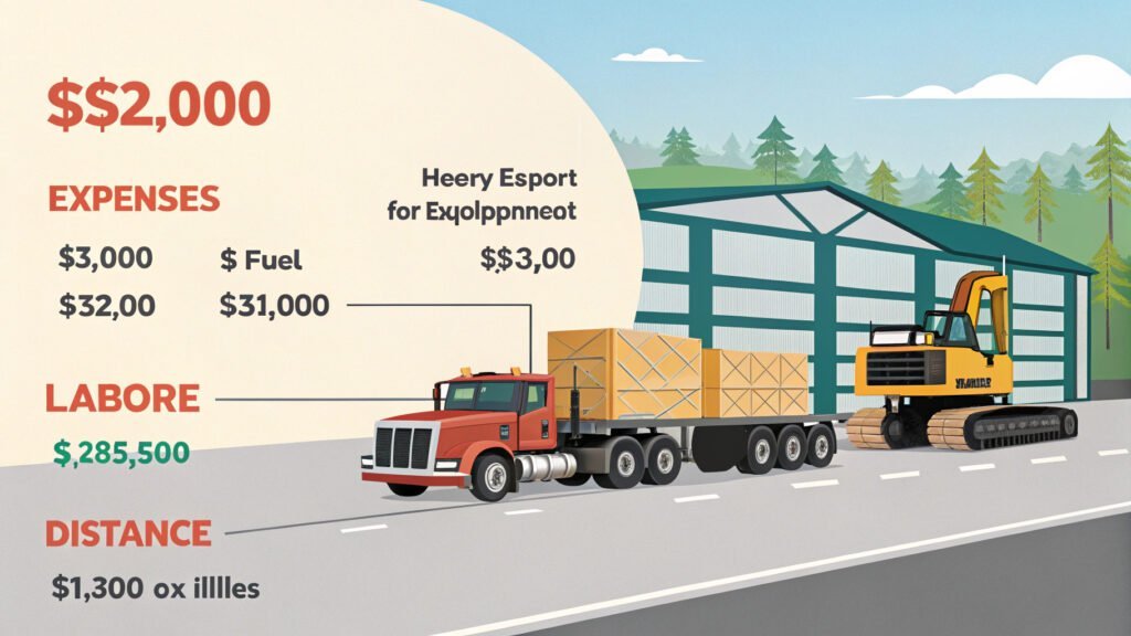 Heavy Equipment Transport Cost