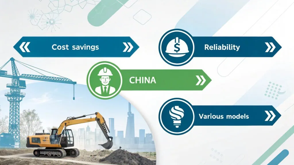 used excavators from China