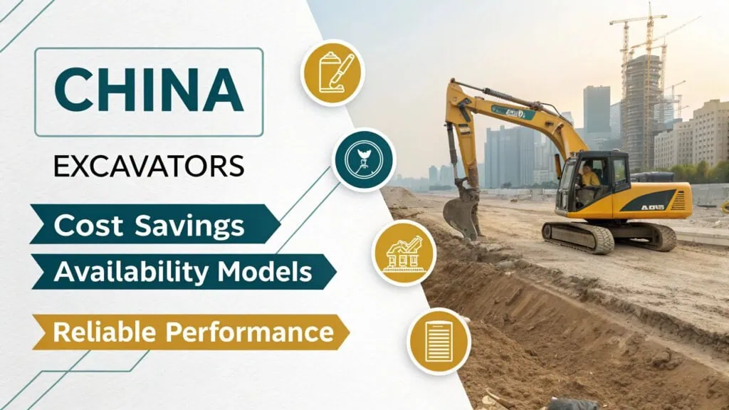 used excavators from China