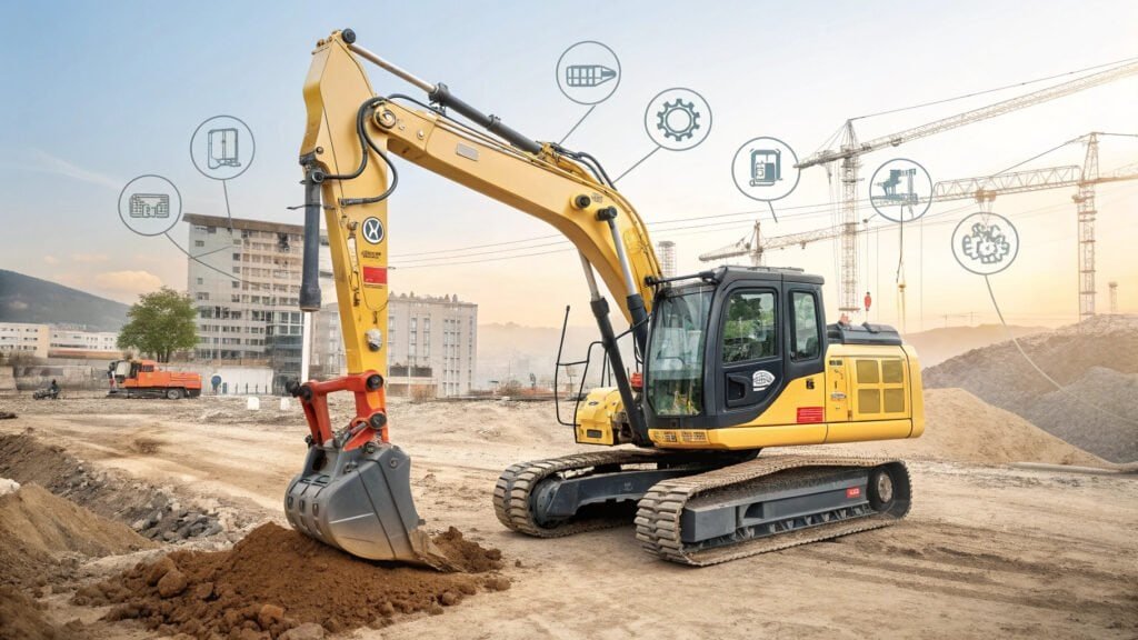 Использовал 5 тонн экскаватора для продажи