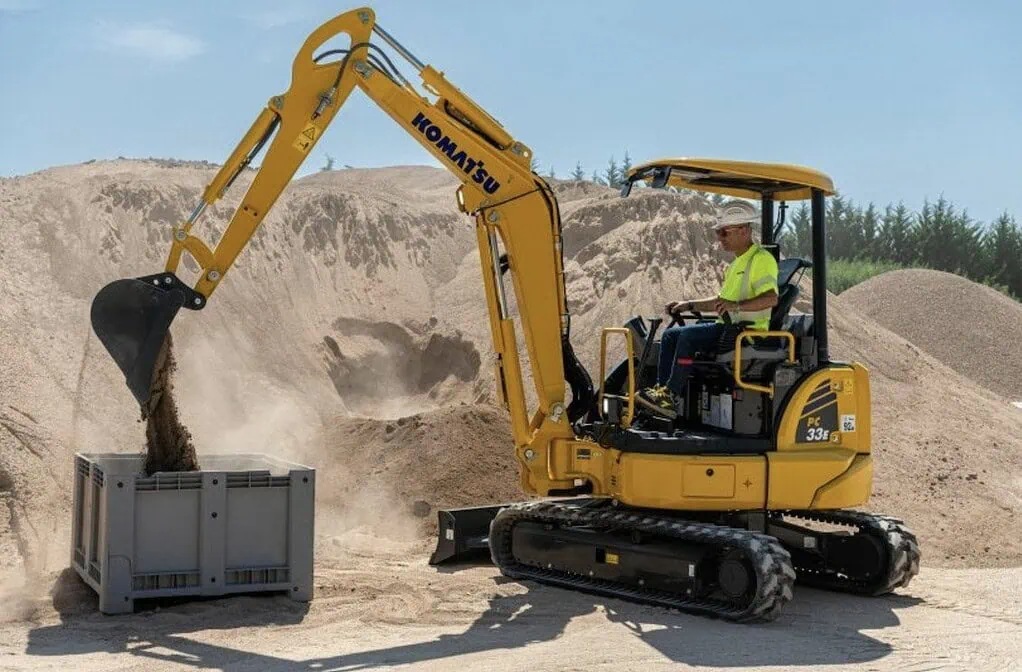 Komatsu Mini Excavator Price