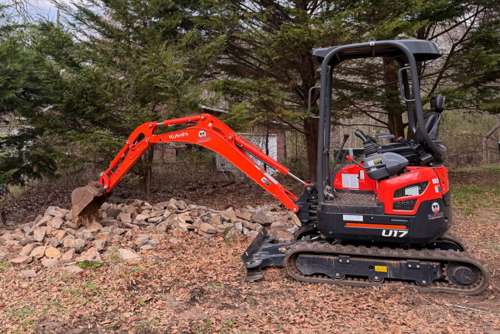 Vente d'excavatrice Kubota Mini