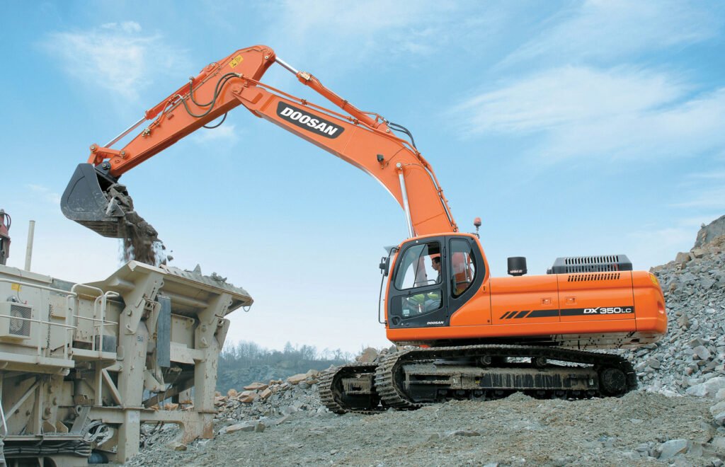 Doosan excavator parts