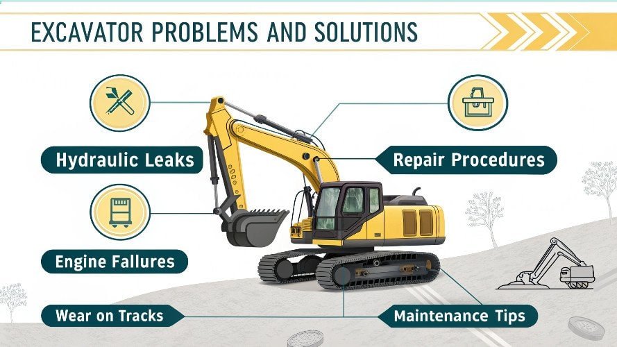 Problèmes et solutions d'excavateur