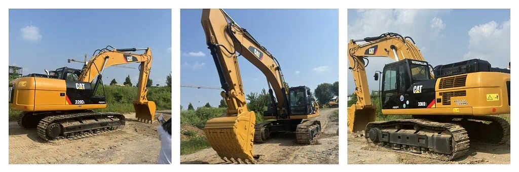 second hand excavator