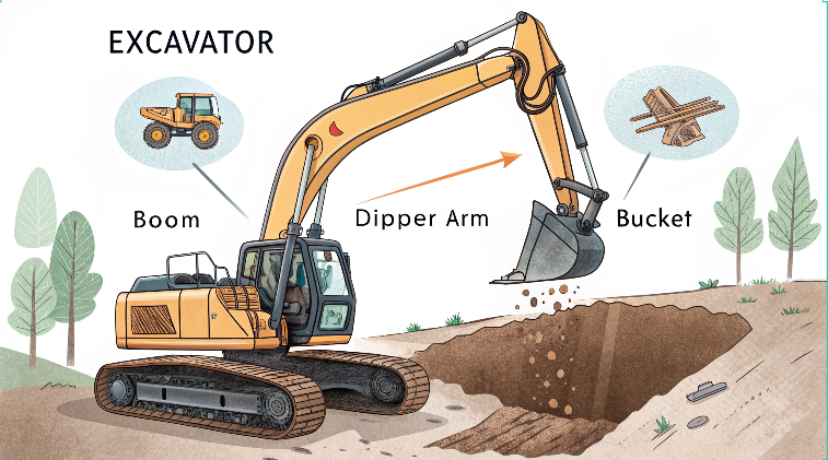 Excavator Principle