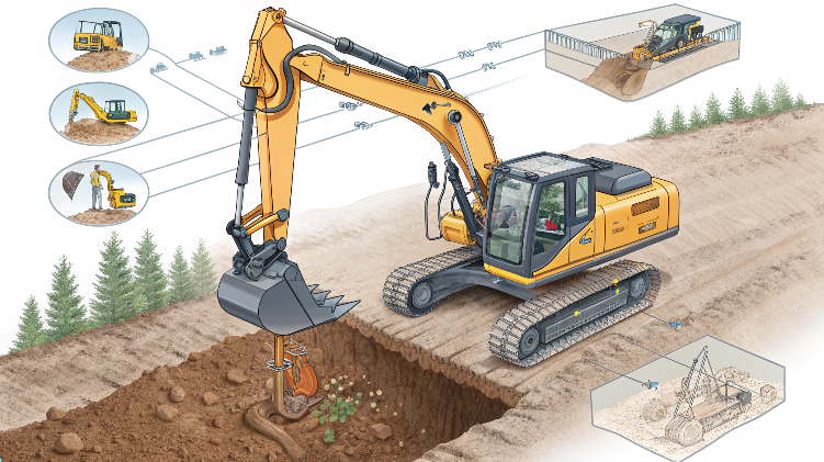 Excavator Principle