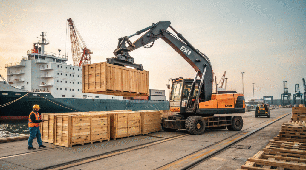 Importations d'excavatrices