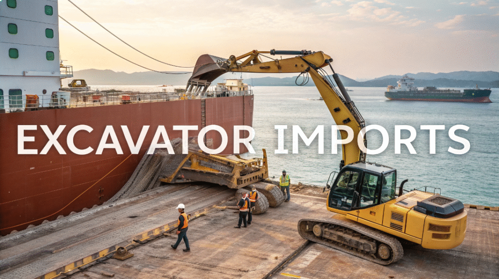 Importations d'excavatrices