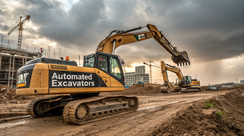 excavatrice automatisée