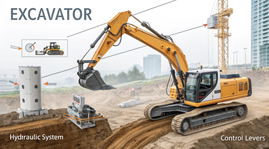Comment fonctionnent les excavatrices