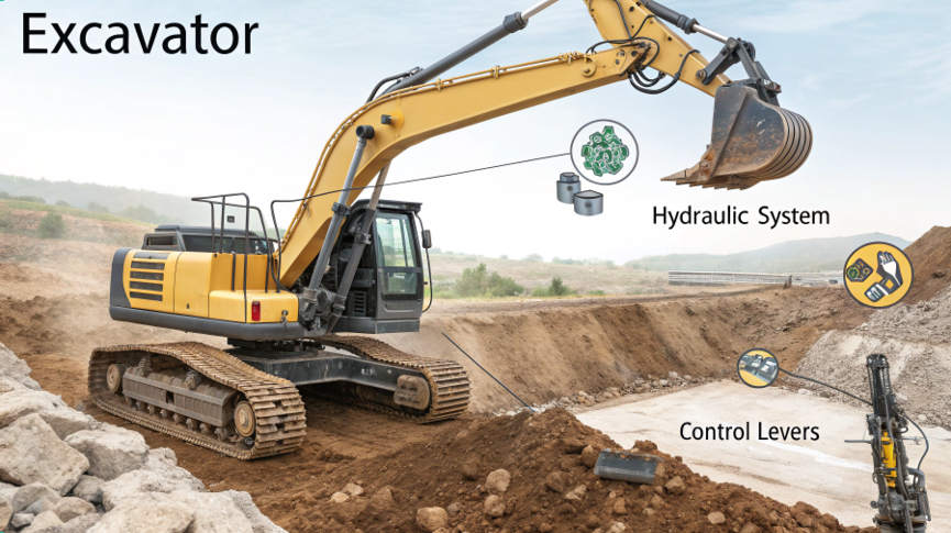 Comment fonctionnent les excavatrices